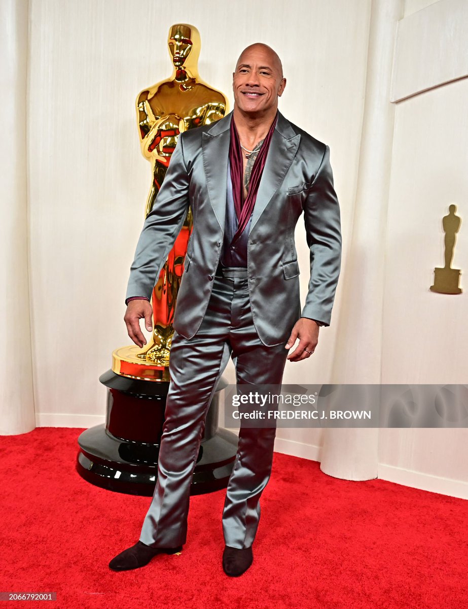 The Rock's Suit At The Oscars 2024