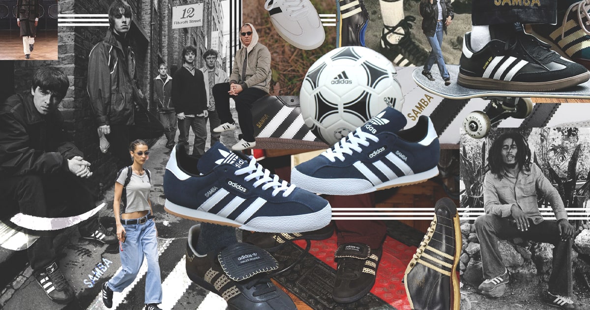 Adidas Samba wall mural