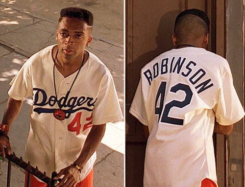 Spike Lee Dodgers Jersey - Mookie from Do The Right Thing